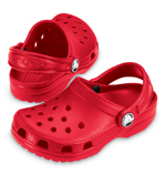 crocs kids cayman red