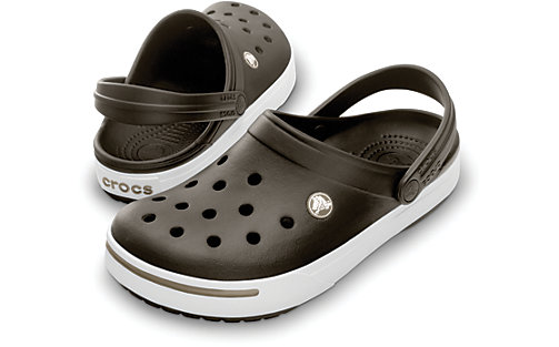 crocs crocband espresso khaki