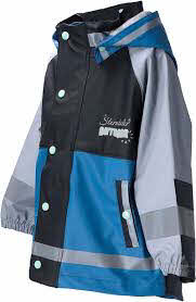 Giacca Da Pioggia Bambini Sterntaler - Impermeabile E Antivento, Con Cappuccio Rimovibile E Strisce Catarifrangenti - Foto 5