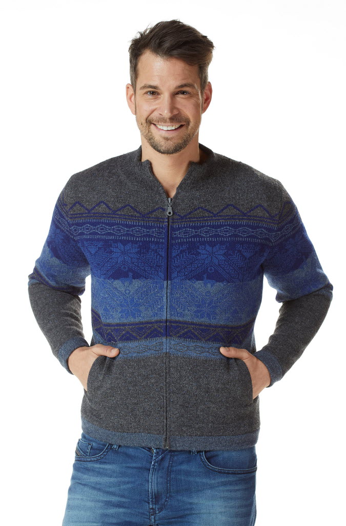 Apu Kuntur Alpaka Strickjacke GAEL