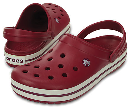 crocs pomegranate