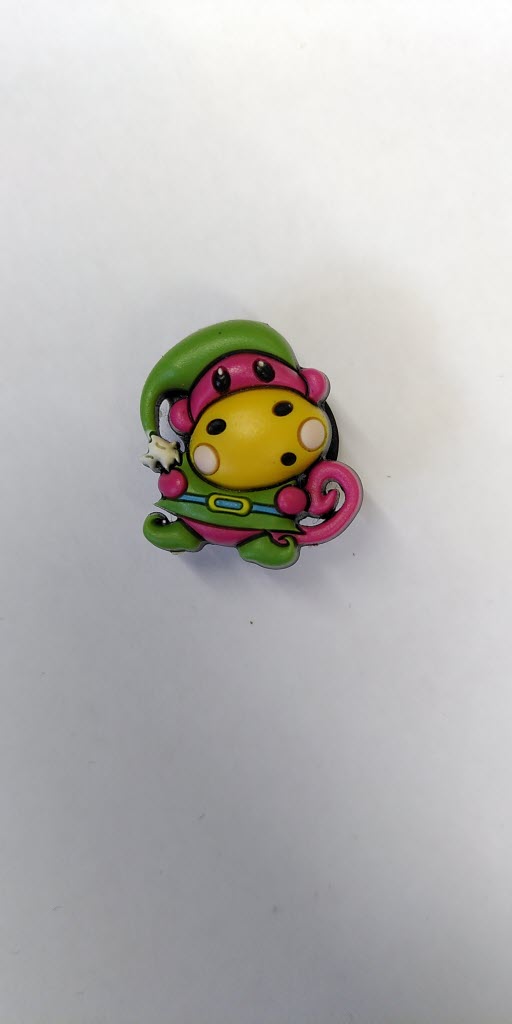 Jibbitz Christmas Monkey