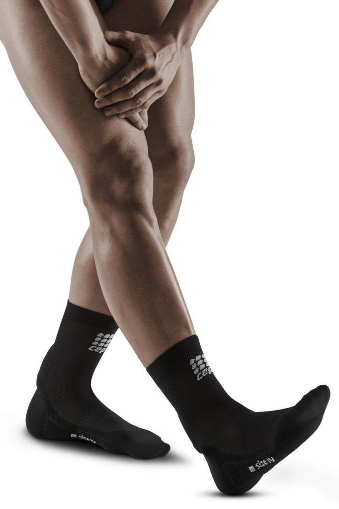 CEP Men Achilles Support Compression Short Socks