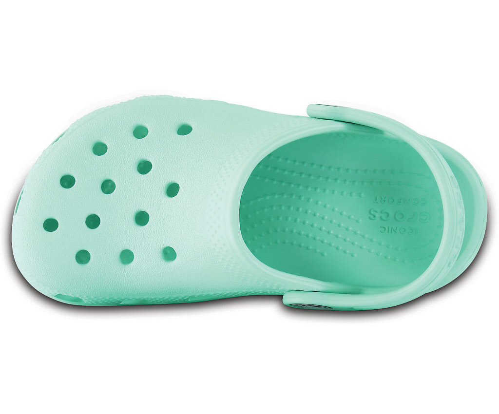 new mint crocs