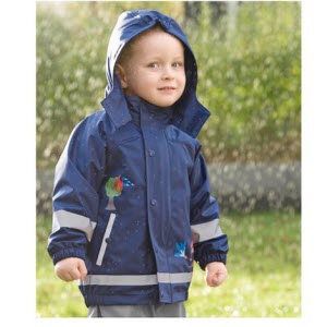 Sterntaler Regenjacke ungefüttert in dunkelgrün